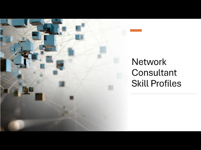 A Network Consultant Skill Profile Deep Dive
