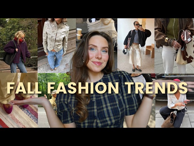 FALL FASHION TREND PREDICTIONS 🍂 the top trends for fall 2026 & what to wear!