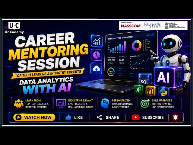 7 Biggest Career Switch Mistakes  | Data Analyst + AI Skills, Jobs & Career Roadmap 2026 | Uncodemy