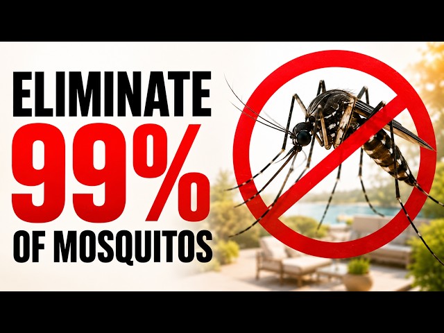 Guaranteed Way To Eliminate Mosquitos Fast!