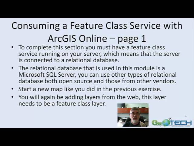 Web Mapping, AGO Module 4, Part 2