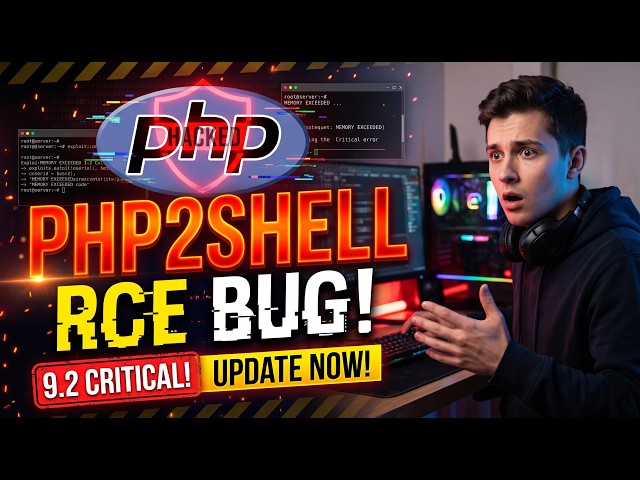PHP2Shell Explained: The 9.2 CVSS Bug Putting Millions of Websites at Risk (2026)
