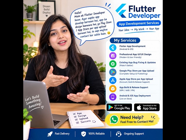 Flutter App Development Services | Android & iOS App Development 🚀