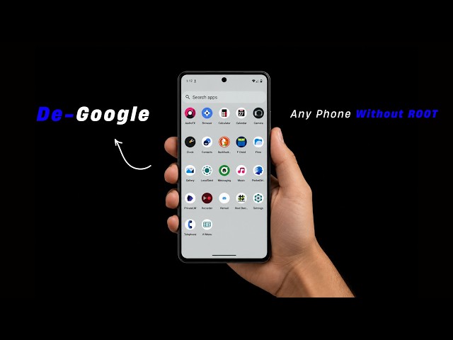 De-Google ANY of Your Phone — No Root Required