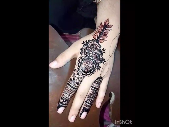 Simple Mehndi Design|| ||Mehndi Designi#easymehndi #youtubeshorts