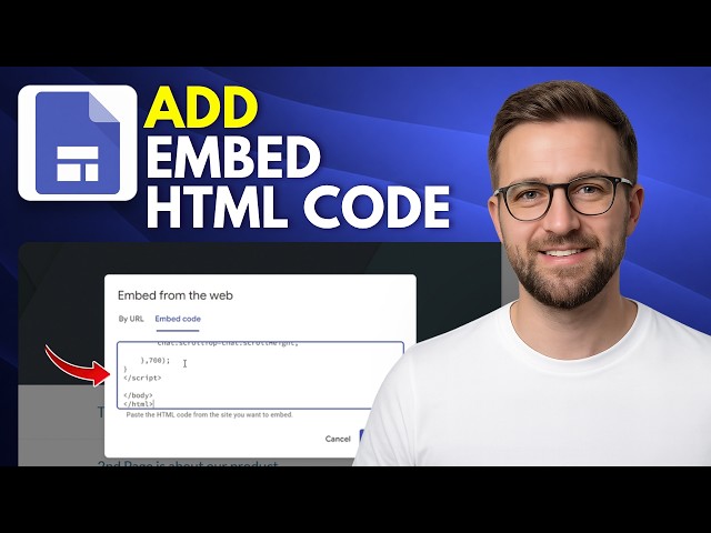 How to add an embed HTML code on Google Sites (Step By Step 2026)
