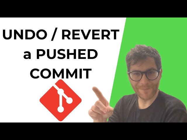 Cómo DESHACER / REVERTIR un COMMIT PUSHEADO en GIT