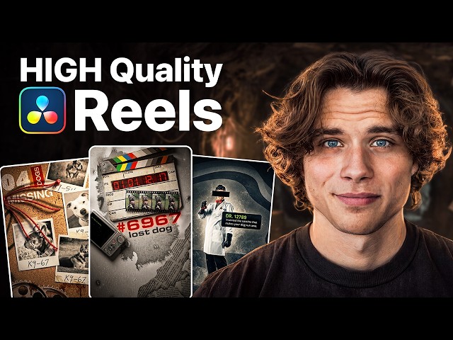 How to Edit HIGH Quality Short Form Animations | DaVinci Resolve