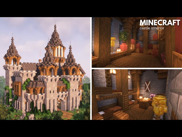 Minecraft: Medieval Castle Interior | Minecraft Tutorial