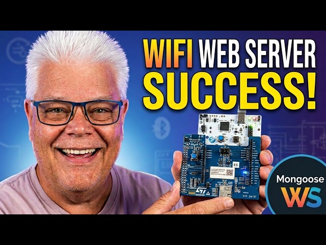Mongoose Wi-Fi on STM32U545 with ST67W611 | Complete Setup in VS Code