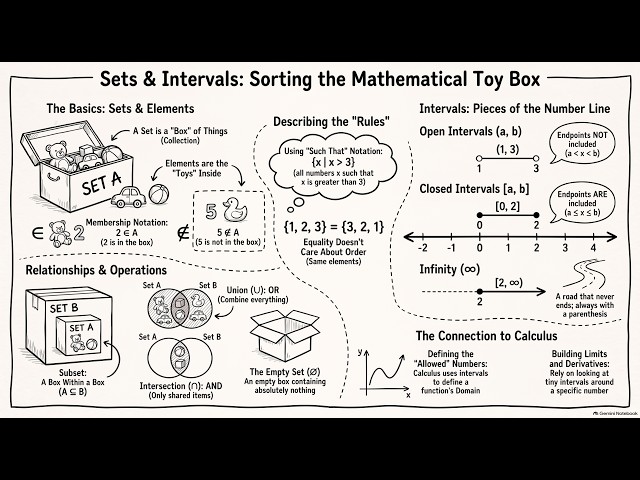Learn Calculus from the Beginning: Part-I  From Sets to Calculus: Mapping the Number World