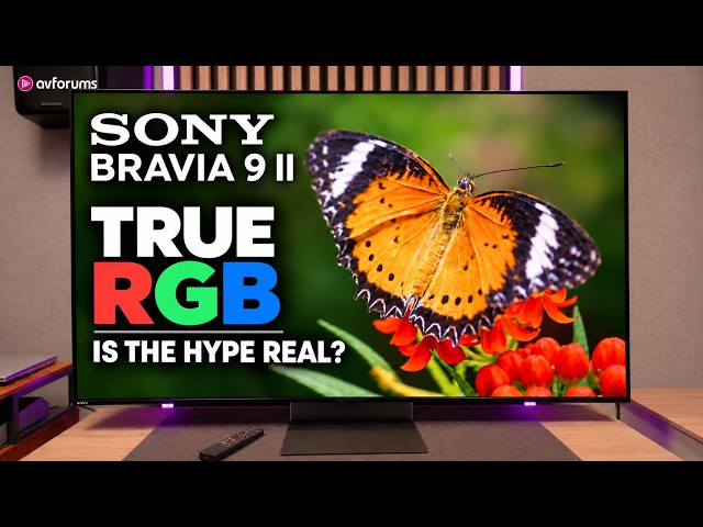 Sony BRAVIA 9 II : Is This The Best RGB Mini LED TV of 2026?