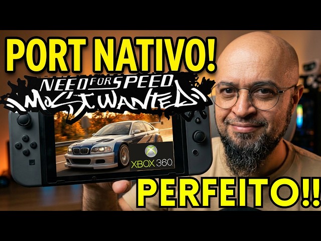 INCREDIBLE!! NEED FOR SPEED MOST WANTED FROM XBOX 360 STRAIGHT TO SWITCH!!