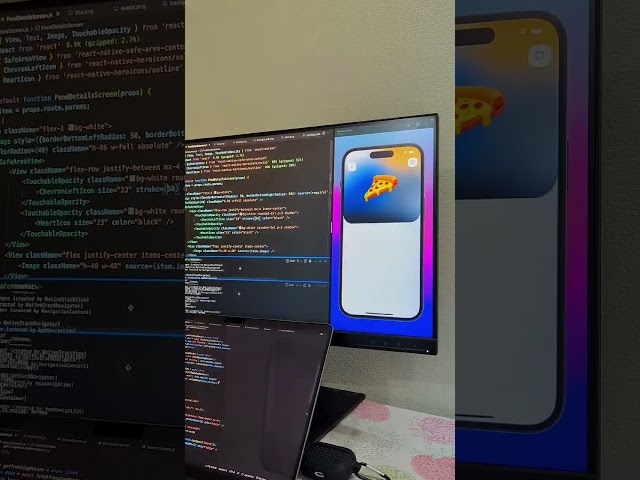 Fast Food App in React Native 🔥 #shorts #reactnative #expo #reactjs #app #ui   Code With Nomi 720p,