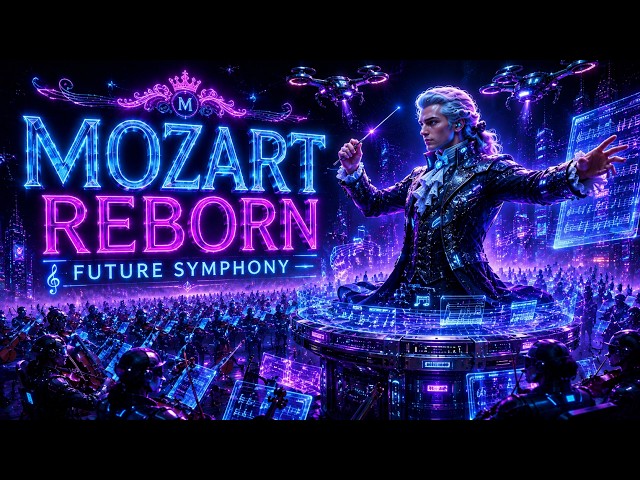 Mozart Melodic Techno 2026 | Epic Cyber Classical Music Mix
