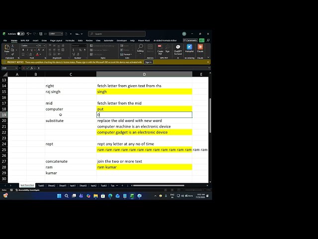 Master Excel Text & Logical Functions | LEFT, RIGHT, MID, IF, AND, OR, NOT