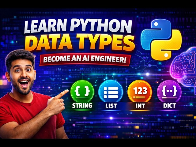 Don’t Learn AI Before Understanding These Python Data Types!