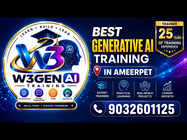Generative AI Training in Ameerpet