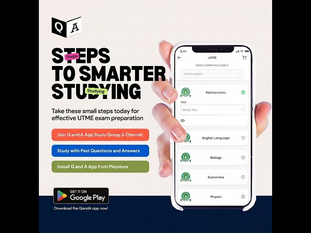 Chemistry UTME Exam Preparation Live Class - Stoichiometry