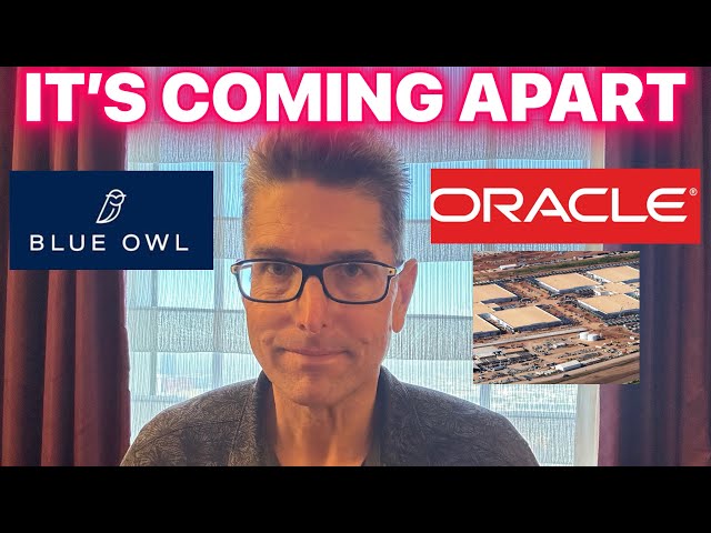 AS ORACLE STOCK CONTINUES TO TANK, BLUE OWL CAPITAL PULLS $10B FUNDING FOR ITS MICHIGAN DATA CENTER