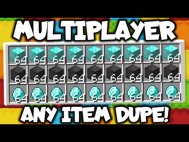 Minecraft Java 1.21.11+ Multiplayer Any Item Duplication Glitch! (Working)