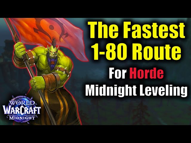 How To Level From 1-80 In Only 2 Hours As Horde!