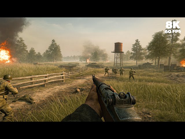 WORLD AT WAR  LOOKS ABSOLUTELY TERRIFYING | Realistic graphics [8K 60FPS HDR] Call of Duty PC PART 5