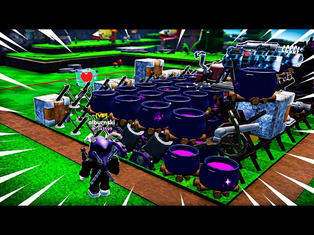How to Stack Weapons! | Roblox Build Your Base RNG!