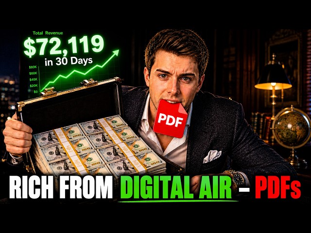 Watch Me Create & Sell a PDF in 1 Hour FROM SCRATCH (Just Copy Me)