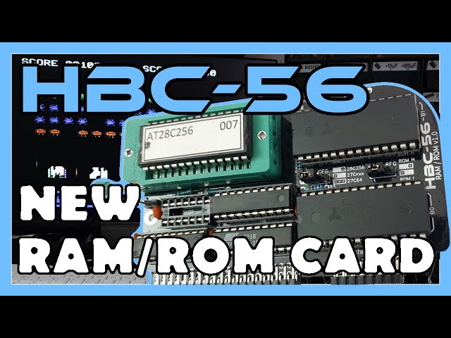 HBC-56: New 96KB RAM/ROM card