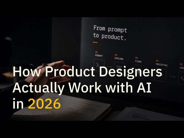 Complete AI Product Design Workflow in 2026