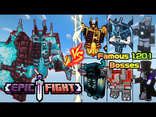 Ignis Epic Fight mode vs Famous 1.20.1 Bosses