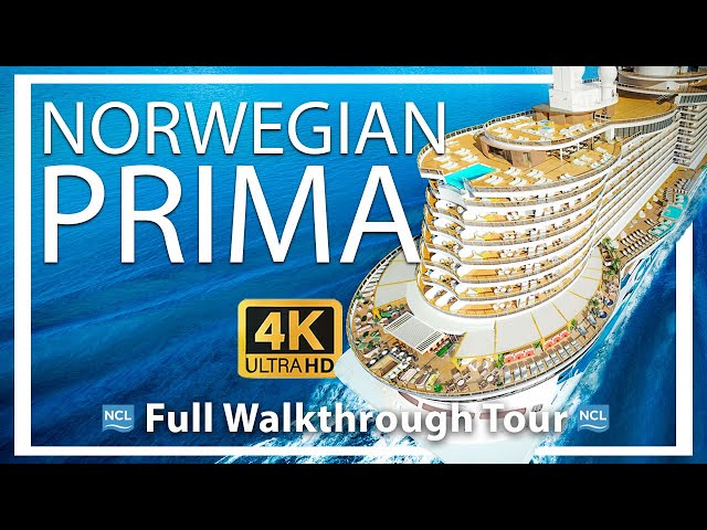 Norwegian Prima | Recorrido completo y reseña del barco | Maravilloso barco nuevo | Full HD