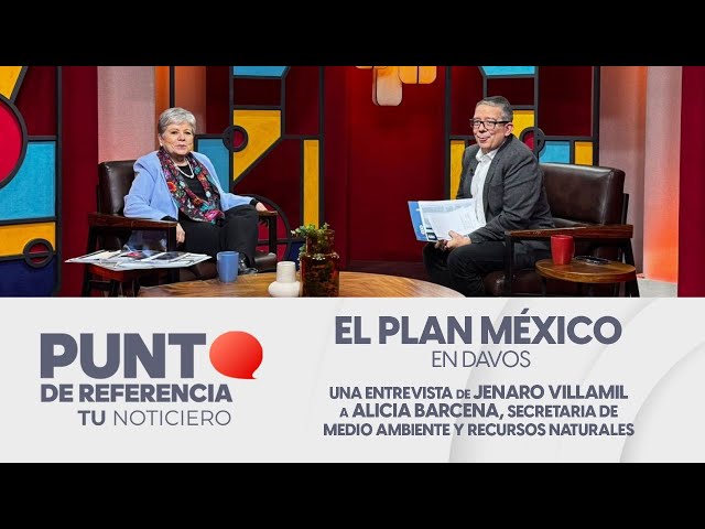 Entrevista a Alicia Bárcena, titular de la SEMARNAT