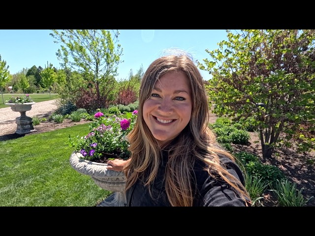 Our Annuals are Here! Tour + Planting 2 Containers! 🌸🌻🌿 // Garden Answer