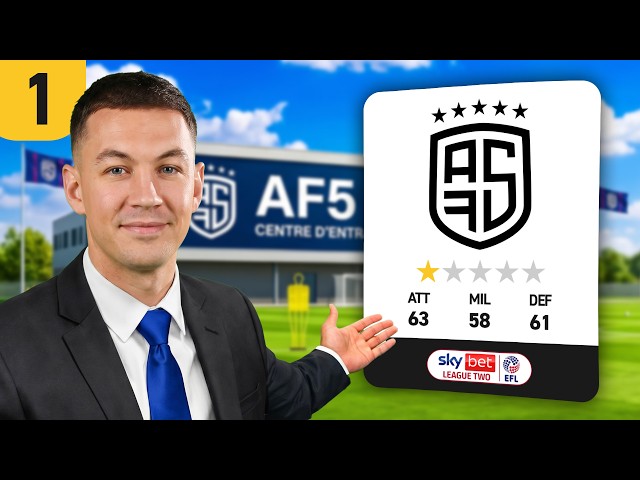 J'AI CRÉÉ MON CLUB SUR FC26 ! AF5 FC EP.1