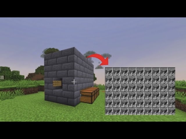 Minecraft AFK Stone Generator - 9,800 per Hour!
