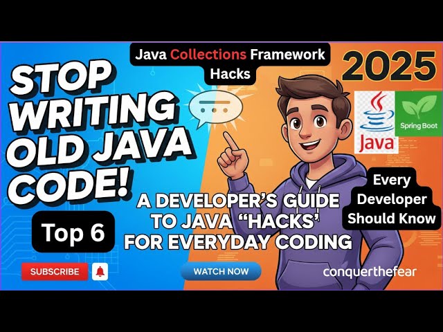 Top 6 Java Collection Hacks Every Developer Should Know in 2025 | Java Interview Question | Skills