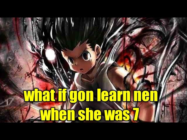 what if gon lernen nen when she was 7 years old (speed paint)