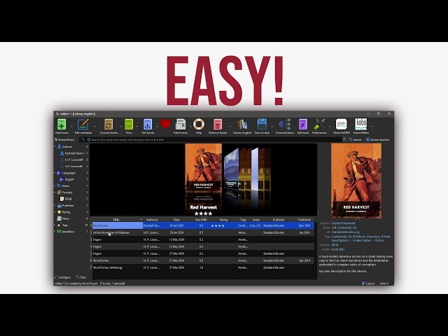 Calibre Made Easy: Step-by-Step Guide for Beginners [2025 TUTORIAL]
