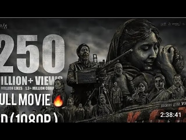 K.G.F Chapter 2 / Full Movie in Hindi /Rocking Star Yash / Hindi Dubbed Full Movie