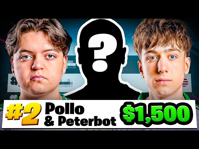 2ND FNCS FINALS 🏆 ($1,500) w/ ‪@PeterbotFN‬ | Pollo