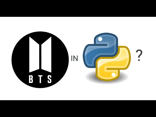 BTS lived and danced in python?❓🧐