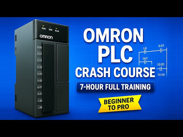 Omron PLC Online Training – Complete 7 Hours Crash Course