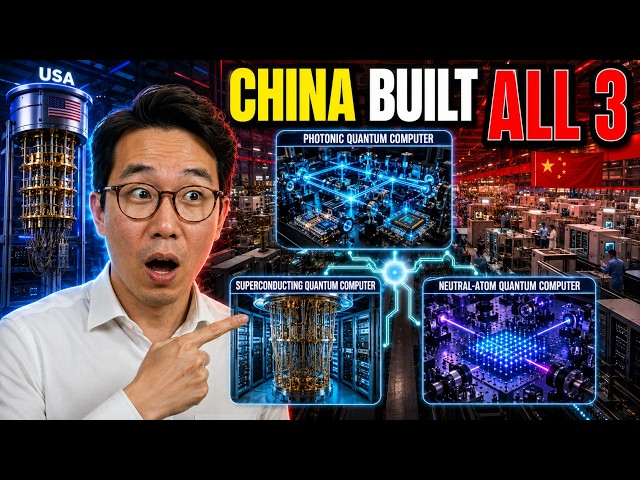 China Just Launched 3 Quantum Computers at Once — The US Is Still Running One Technology at a Time