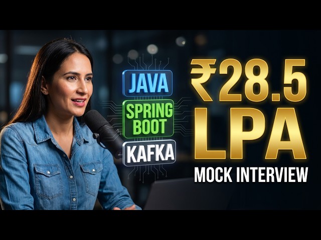Java Interview Discussion | ₹28.5 LPA | Spring Boot, Microservices, SQL
