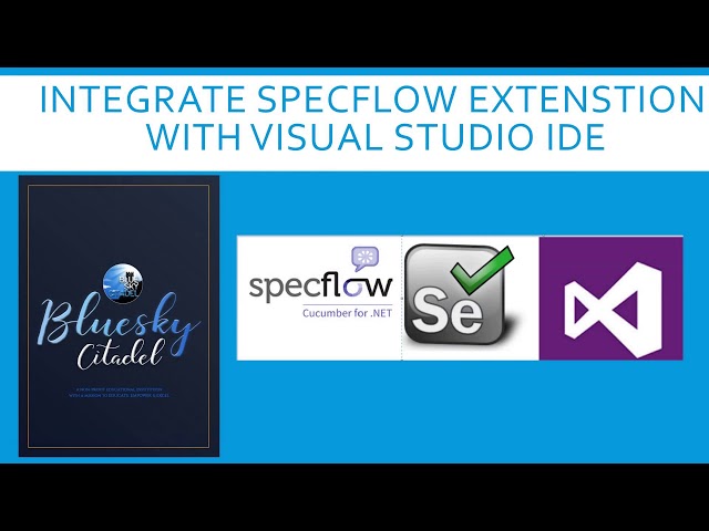 Class 5.2 Installing Specflow Extension