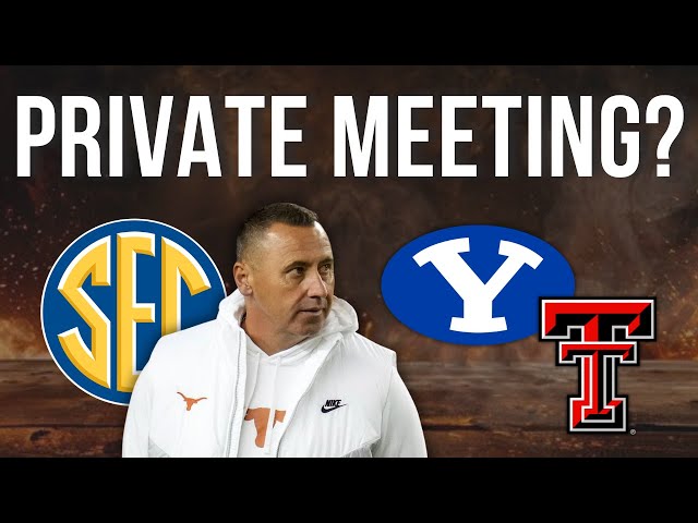 LEAKED: SEC Slams BYU and Texas Tech in Private Meeting w/ Playoff Committee