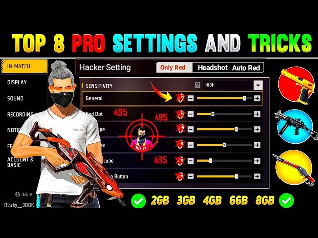 Free Fire Headshot Setting After Ob54 Update 2026⚡Best Sensitivity Settings ⚙️| Sensitivity Setting 