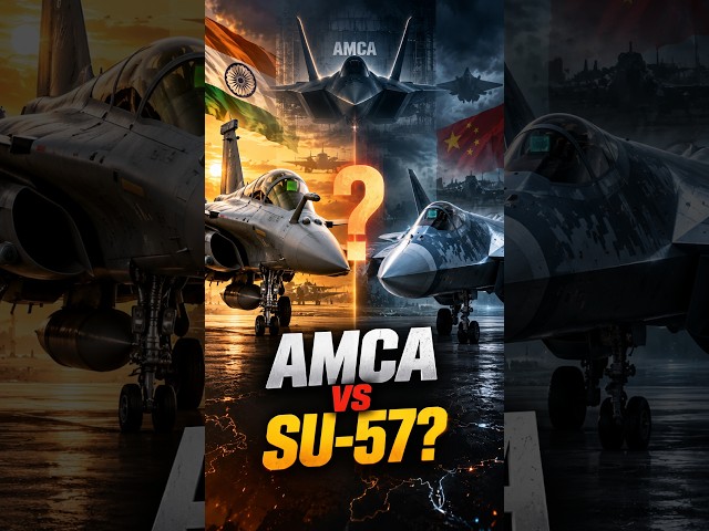 Why India May Need The Su-57 Before AMCA | Tarun Bindlish #Tarunbindlish #Shorts #AMCA
